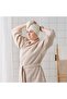 STJÄRNBUSKE Hair towel wrap, natural - 4