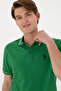 Men's Green Regular Fit Polo Neck Basic T-Shirt 50306011-VR054 - 3