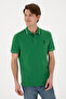 Men's Green Regular Fit Polo Neck Basic T-Shirt 50306011-VR054 - 4