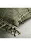 VALLKRASSING Cushion Cover Grey-Green 50x50 cm – 100% Cotton by IKEA - 3