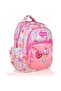 Kids Mirrored Embroidered Cupcake Pink Girl's School Backpack