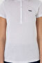 Women's White Basic Polo Neck T-Shirt 50305764 -Vr013 - 7