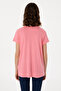 Women's Pink Basic T-Shirt 50300829 -Vr041 - 5