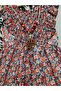 Floral Chiffon Girl's Dress - 2