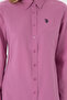 Women's Fuchsia Long Sleeve Basic Shirt 50307726 -Vr023 - 7