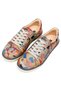 Women's Vegan Leather Multi-Colored Sneakers - Hi Fish Design