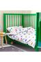 GRÖNFINK Duvet cover 1 pillowcase for cot - 4