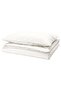 PILTANDVINGE Duvet cover and pillowcase, white, 150 x 200/50 x 80 cm