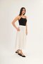 Women's Hijab Long Pleated Skirt Leather Look Stylish Women's Dress Skirt - 3
