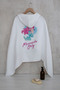 4 Layers Muslin Hooded Towel - Young Series - Pink Haired Mermaid