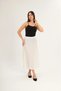 Women's Hijab Long Pleated Skirt Leather Look Stylish Women's Dress Skirt - 5