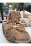 Plush Seat Cover Non-Slip Seat Cover Lolita Seat Cover 200 X 150 cm - 3