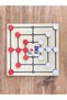 Reha Toys Two Games in One on a Wooden Board; 9 Stones and Tactix Game - 3