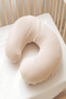 Muslin Fabric Breastfeeding Pillow Cushion, Cotton Muslin Fabric - Filled Pillow - 2