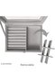 Jewelry Storage Box and Organizer, Jewelry Holder and Display Organizer for Earrings, Necklaces, Bracelets and Rings, Grey Color - 8