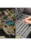 Jewelry Storage Box and Organizer, Jewelry Holder and Display Organizer for Earrings, Necklaces, Bracelets and Rings, Grey Color - 4