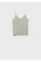 Contrast Lace Cotton Pajama Top - 3