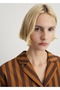 Two-Color Woven Striped Long Shirt - 6