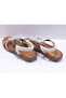 25Y150-7 Pearl and Stone Sandals (the Mold Is Smaller Than Size 1) - 5