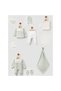 Boxed 100% Organic Cotton Muslin 10 Piece Baby Girl Daisy Pompom Lacy Hospital Discharge Set