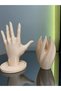 Set of 4 Skin Color Decorative Jewelry Organizer Mannequin Stand Makeup Jewellery Necklace Design Exhibition Ring - 4