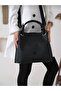 Women's Braided 5 Compartment Hand and Shoulder Bag - 4
