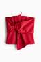 Bow-front bandeau top - 2