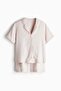 Linen-blend pyjamas