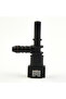 Car Fuel Line Hose Quick Release Connector 7.89mm ID6 Female Bundy Tee Fitting Auto Fuel Line Rub... - 3