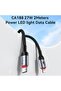 CA182 PD27W 3A USB-C / Type-C to 8 Pin Charging Data Cable - 3