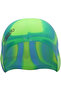 Flat Color Silc Cap Ju Grn/Blu Unisex Children's Swimming Cap 8-70993A084