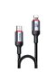 CA182 PD27W 3A USB-C / Type-C to 8 Pin Charging Data Cable