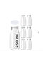 250 ml Transparent Milk, Ayran, Lemonade, Soft Drink Bottle 250 Cc Empty Glass Bottle with Plastic Cap 6 Pieces