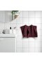 FREDRIKSJÖN Washcloth, Deep Red, 30x30 cm - 100% Cotton, Absorbent, IKEA (650 g/m²) - 3