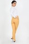 Yellow Women's Gabardine Trousers - 2