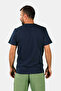 Men's Crew Neck Short Sleeve T-Shirt Navy - 2