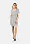 White and Black Polka Dot Dress