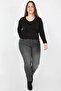 Gray Plus Size Jeans - Women