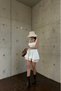 Women's White Strappy Lace Detail Dress 1041-2293 - 6