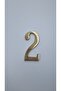 Brass Number 10 cm No:2