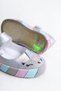 Girl's Silver Unicorn Non-Slip Anatomical Sole Shoes - 2
