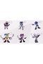 Figure Key chain blister 2.5 Assorted. - 2