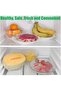 Fresh Food Keeper Bags Stretchable Reusable Plastic Lids for Food Storage 100 Count - 4