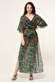 Lolita Green Chain Pattern Beach Dress - 3