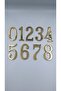 Brass Number 10 cm No:3 - 2
