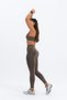Light Brown Zenith Seamless Women's Drawstring Sports Leggings Shaping / Sculpting Effect, High Waist and Stretchy Fabric - 8