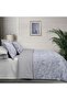 Playa Blue King Size 100% Cotton Satin "300 Tc" Duvet Cover Set - 3