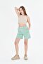Women's Cotton Shorts Green 7001-Y - 7