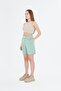 Women's Cotton Shorts Green 7001-Y