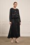 Women's Cupra Skirt Suit Black 31063 - 4